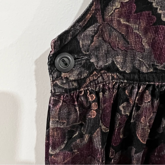 Woodward Vintage Black Floral Tapestry Sleeveless Dress Women’s Sz 6 - Picture 5 of 10